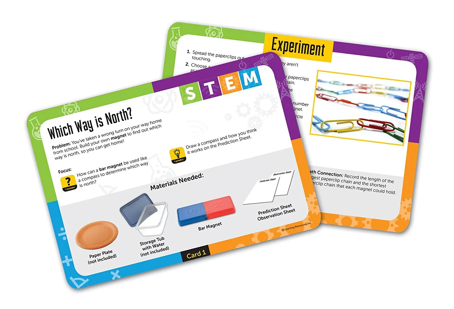 Learning Resources Puzzle STEM Magnets Activity Set - Image 4