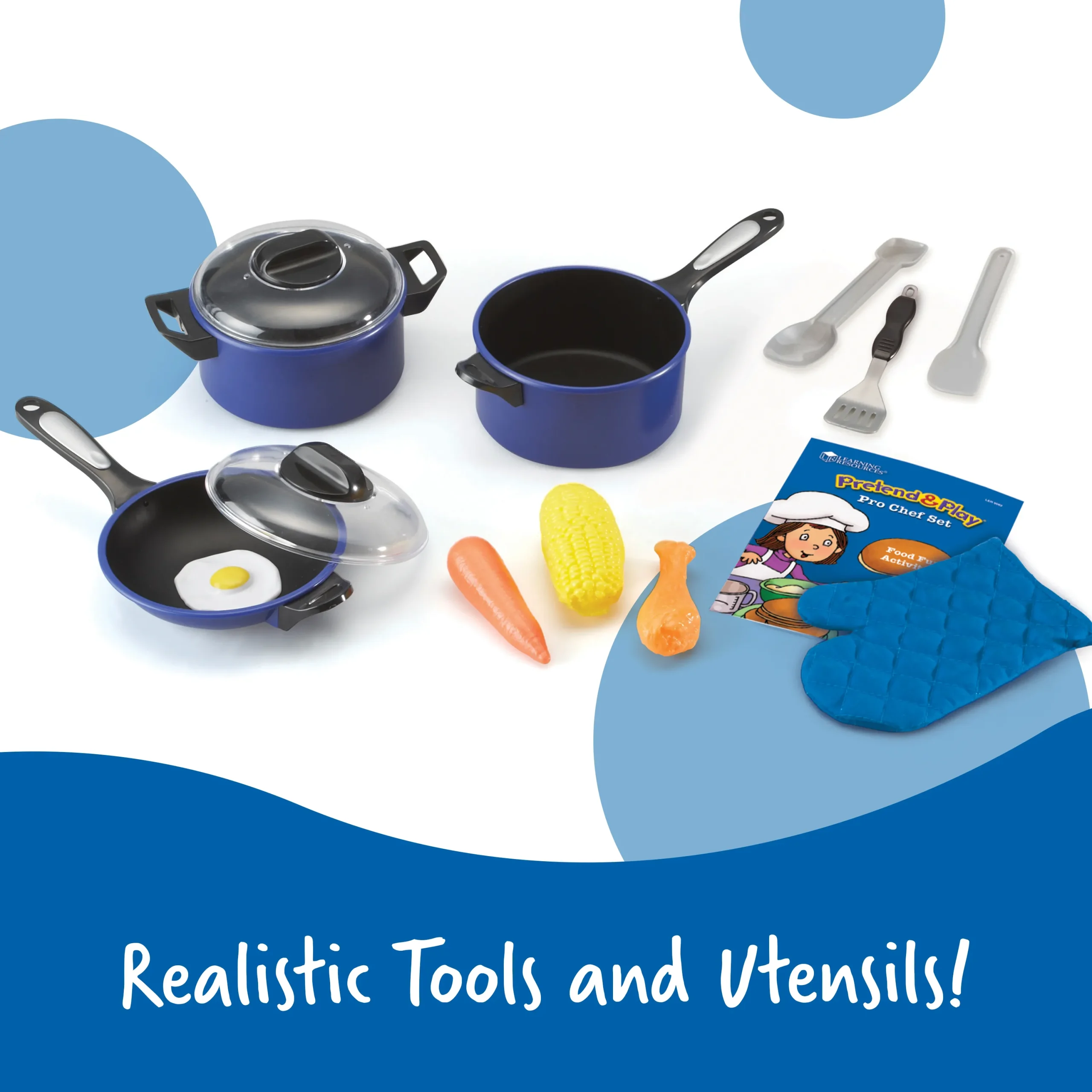 Learning Resources Puzzle Pretend & Play® Pro Chef Set - Image 4