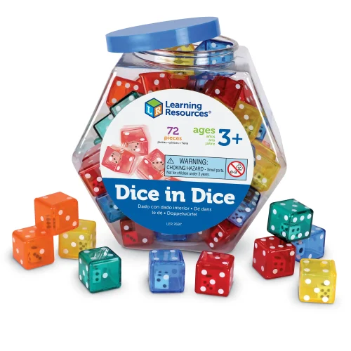 Learning Resources Puzzle Dice in Dice