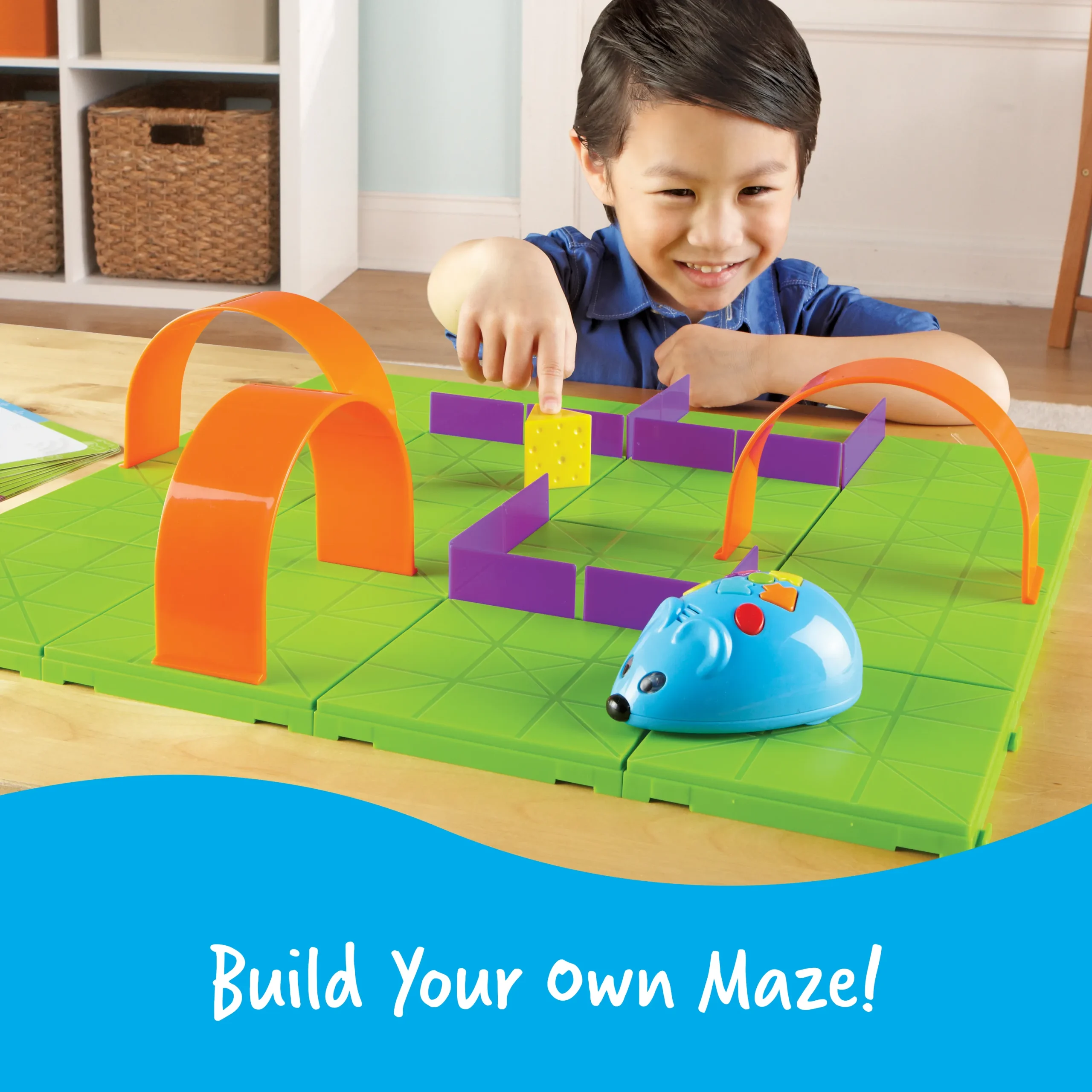 Learning Resources Puzzle Code & Go® Robot Mouse Activity Set - Image 5