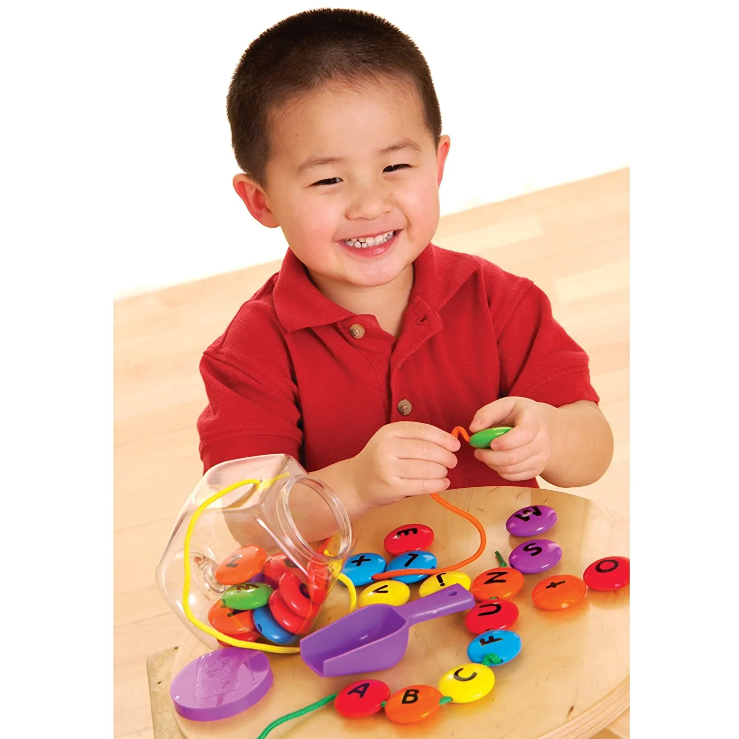 Learning Resources Puzzle Smart Snacks® ABC Lacing Sweets™ - Image 7