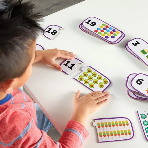 Alternative view of Learning Resources Puzzle Puzzle Card PreK Bundle