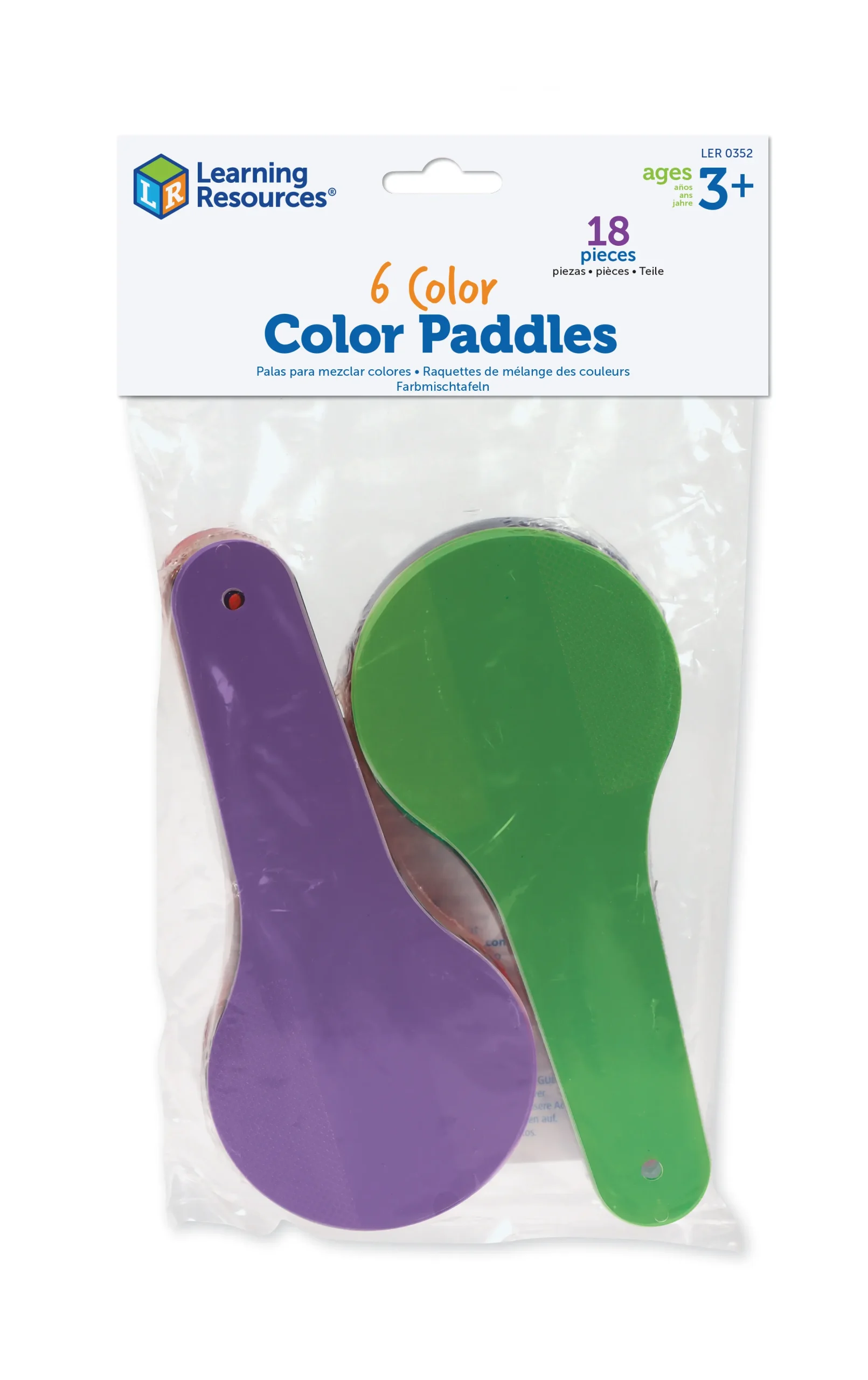 Learning Resources Puzzle Color Paddles - Image 2