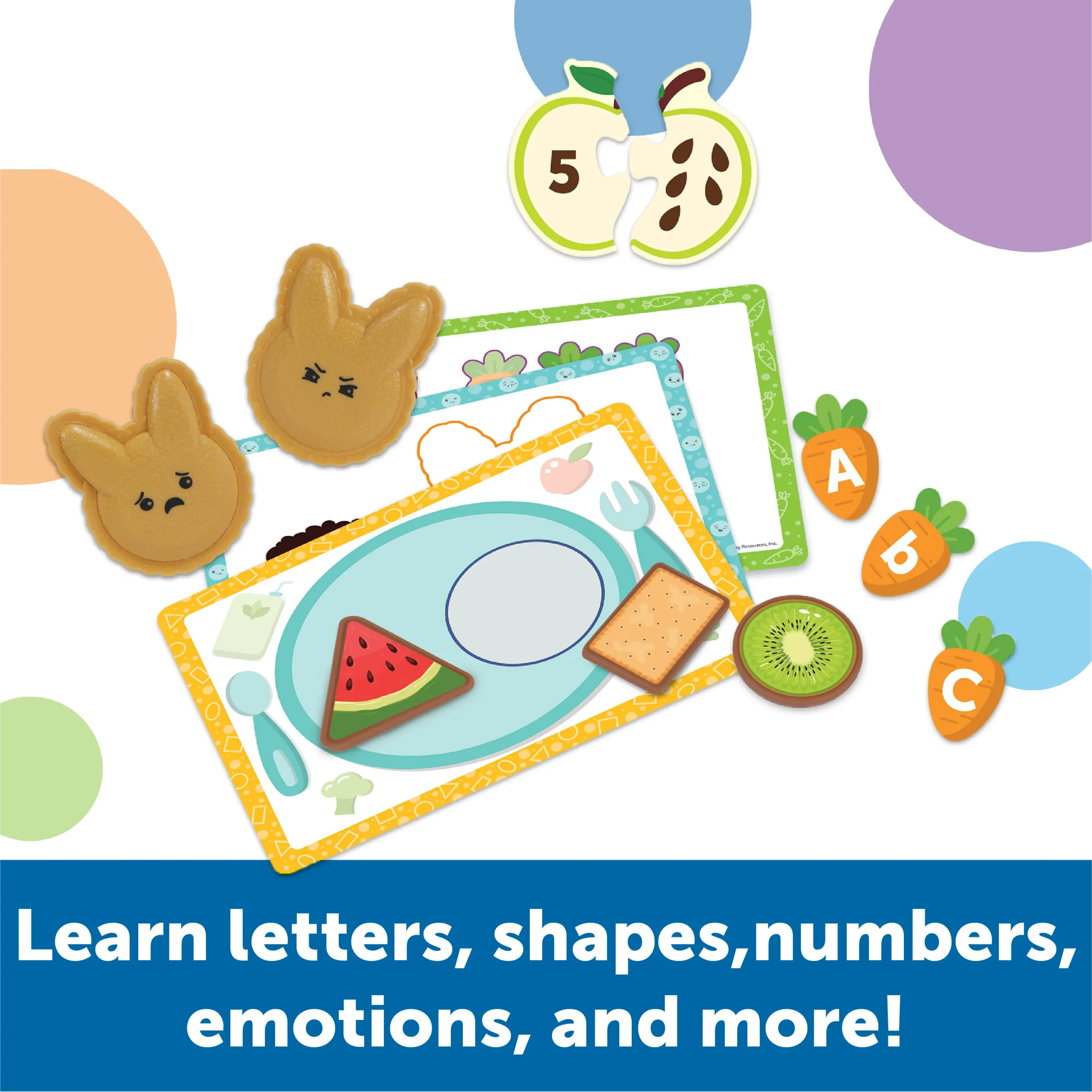 Learning Resources Puzzle Let’s Go Bento! Learning Activity Set - Image 3