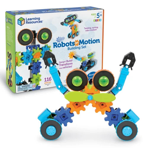 Learning Resources Puzzle Gears! Gears! Gears!® Robots in Motion