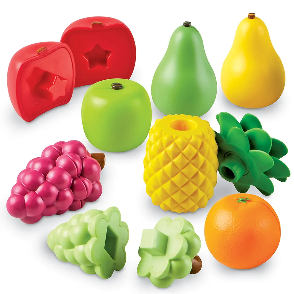 Learning Resources Puzzle Snap-n-Learn™ Fruit Shapers - Image 13