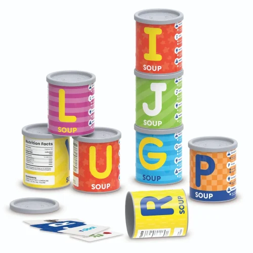 Alternative view of Learning Resources Puzzle Alphabet Soup Sorters