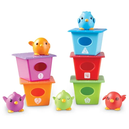Alternative view of Learning Resources Puzzle Peek-a-Bird Learning Buddies