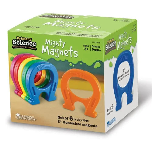 Alternative view of Learning Resources Puzzle Primary Science® Mighty Magnets, Set of 6