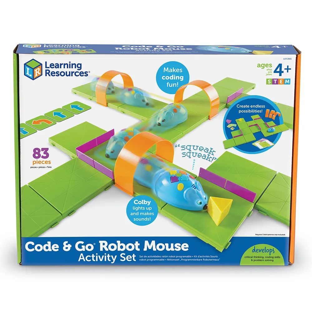 Learning Resources Puzzle Code & Go® Robot Mouse Activity Set - Image 13