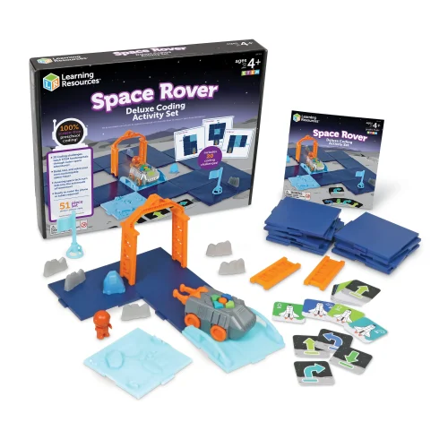 Learning Resources Puzzle Space Rover Deluxe Coding Activity Set
