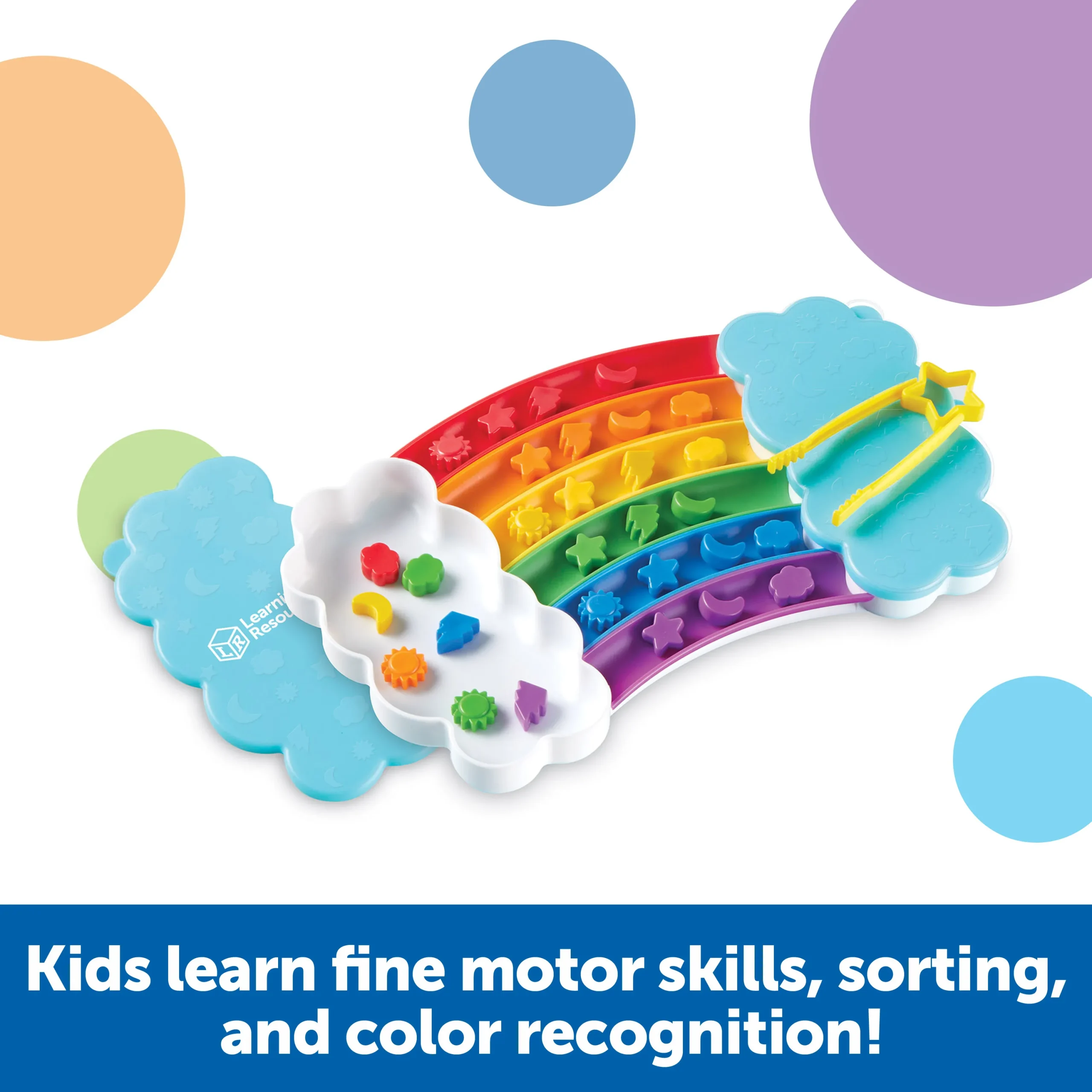 Learning Resources Puzzle Rainbow Sorting Activity Set - Image 4