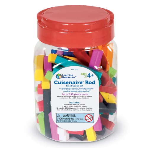 Learning Resources Puzzle Plastic Cuisenaire® Rods Small Group Set