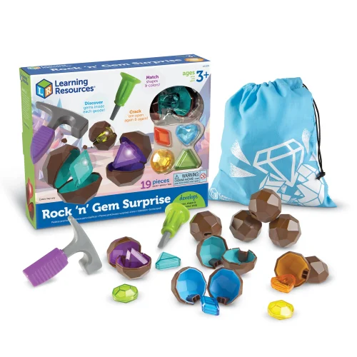 Learning Resources Puzzle Rock 'n' Gem Surprise™