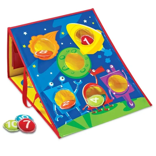 Learning Resources Puzzle Smart Toss Bean Bag Tossing Game