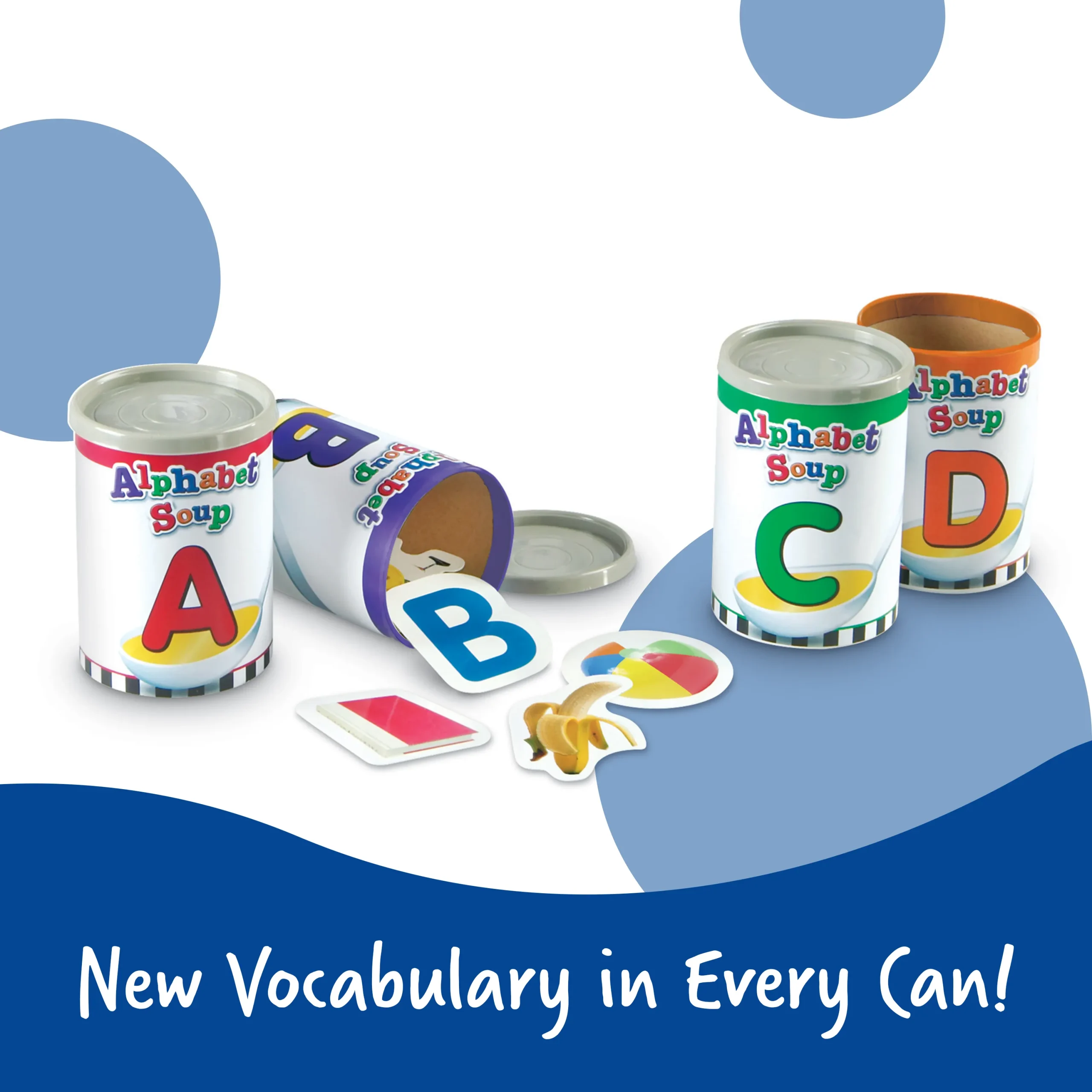 Learning Resources Puzzle Alphabet Soup Sorters - Image 5