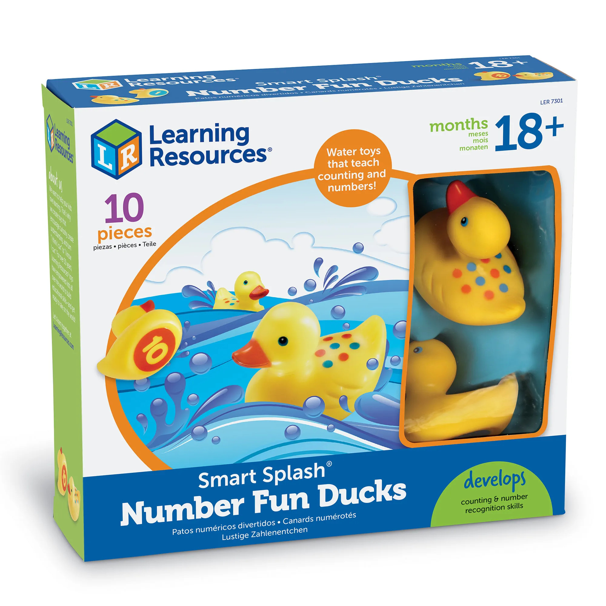 Learning Resources Puzzle Smart Splash® Number Fun Ducks - Image 8