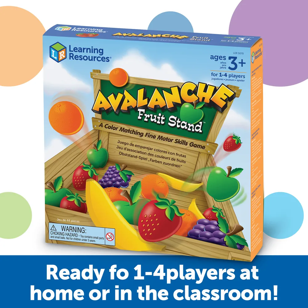 Learning Resources Puzzle Avalanche Fruit Stand - Image 5