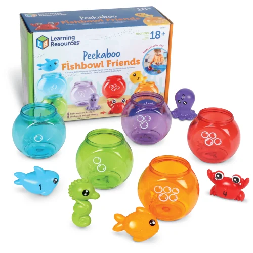 Learning Resources Puzzle Peekaboo Fish Bowl Friends