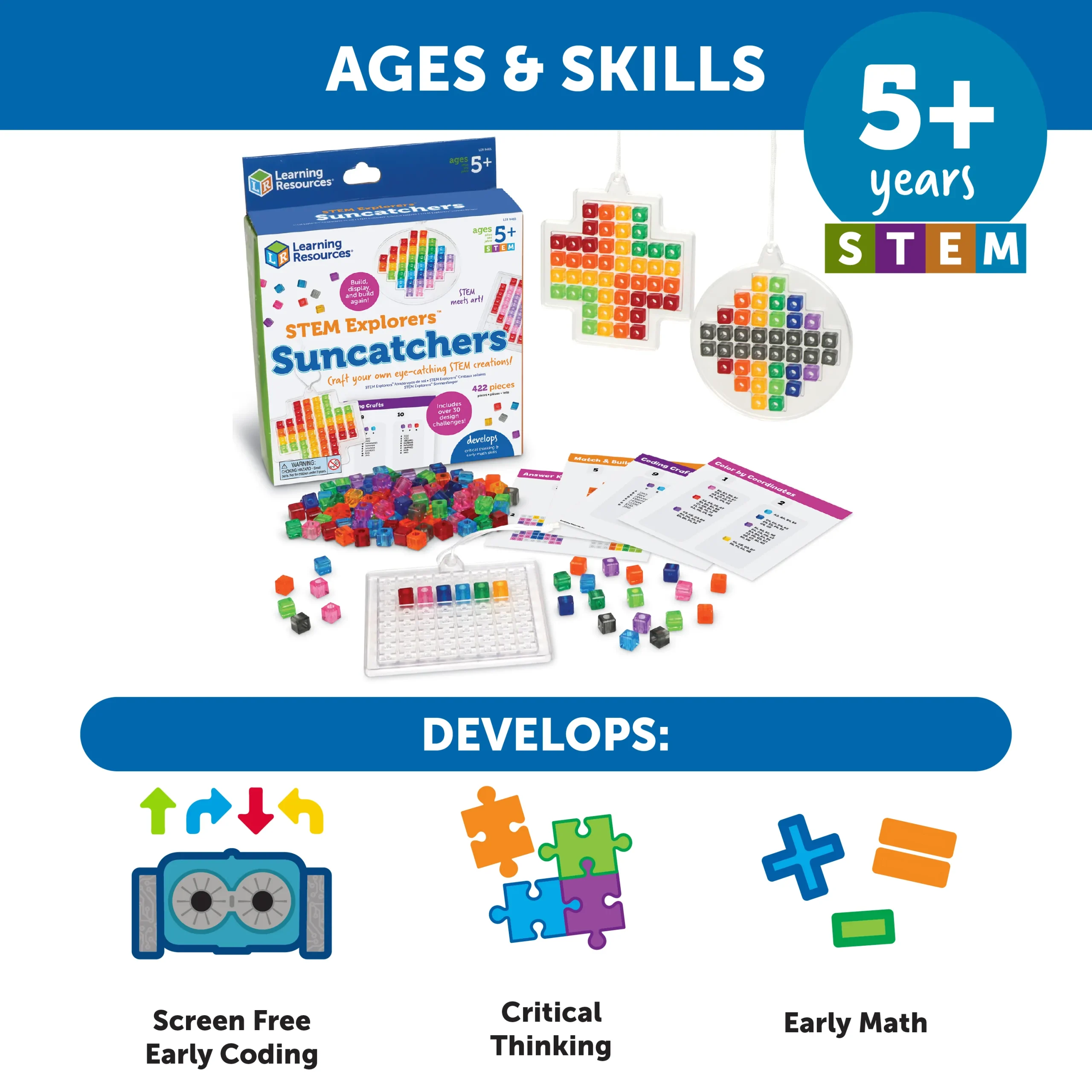 Learning Resources Puzzle STEM Explorers™ Suncatchers - Image 6