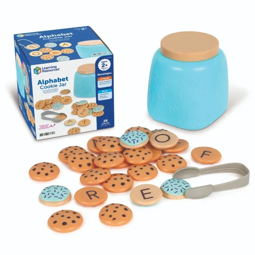 Alternative view of Learning Resources Puzzle Alphabet Cookie Jar