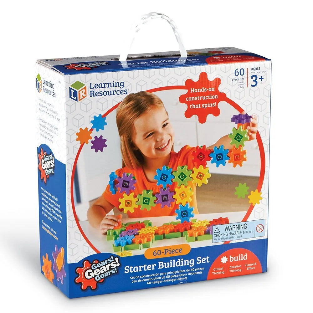 Learning Resources Puzzle Gears! Gears! Gears!® Starter Building Set - Image 9