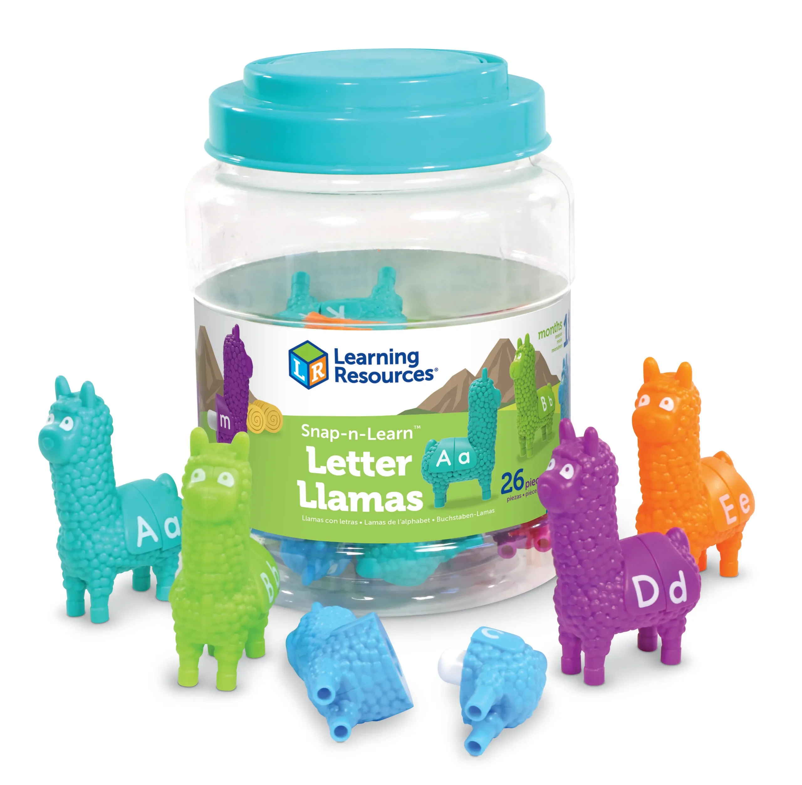 Learning Resources Puzzle Snap-n-Learn™ Letter Llamas - Image 4