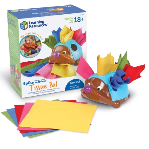 Learning Resources Puzzle Spike the Fine Motor Hedgehog® Tissue Pal™