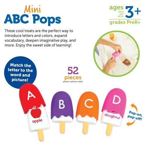 Alternative view of Learning Resources Puzzle Mini ABC Pops