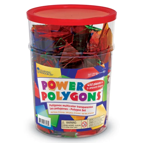 Alternative view of Learning Resources Puzzle Power Polygons™