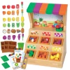 Learning Resources Puzzle Mini Farmstand Sorting Set