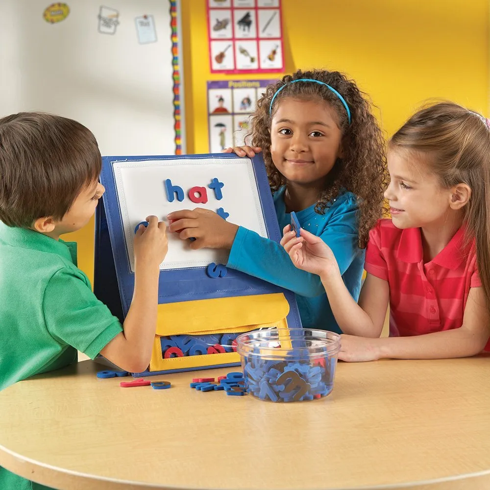 Learning Resources Puzzle Double-Sided Magnetic Tabletop Pocket Chart - Image 6