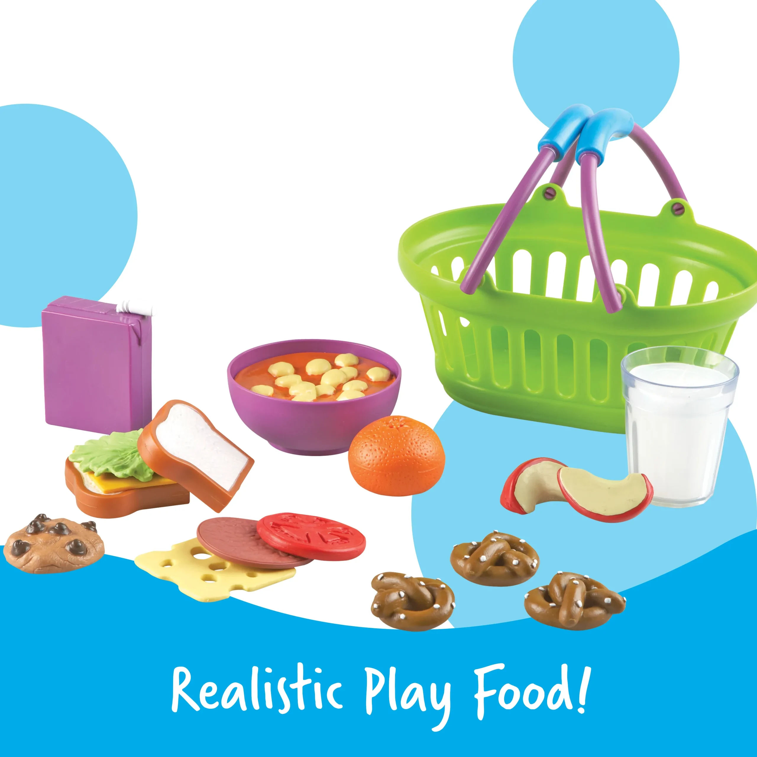 Learning Resources Puzzle New Sprouts® Breakfast, Lunch and Dinner Baskets - Image 4