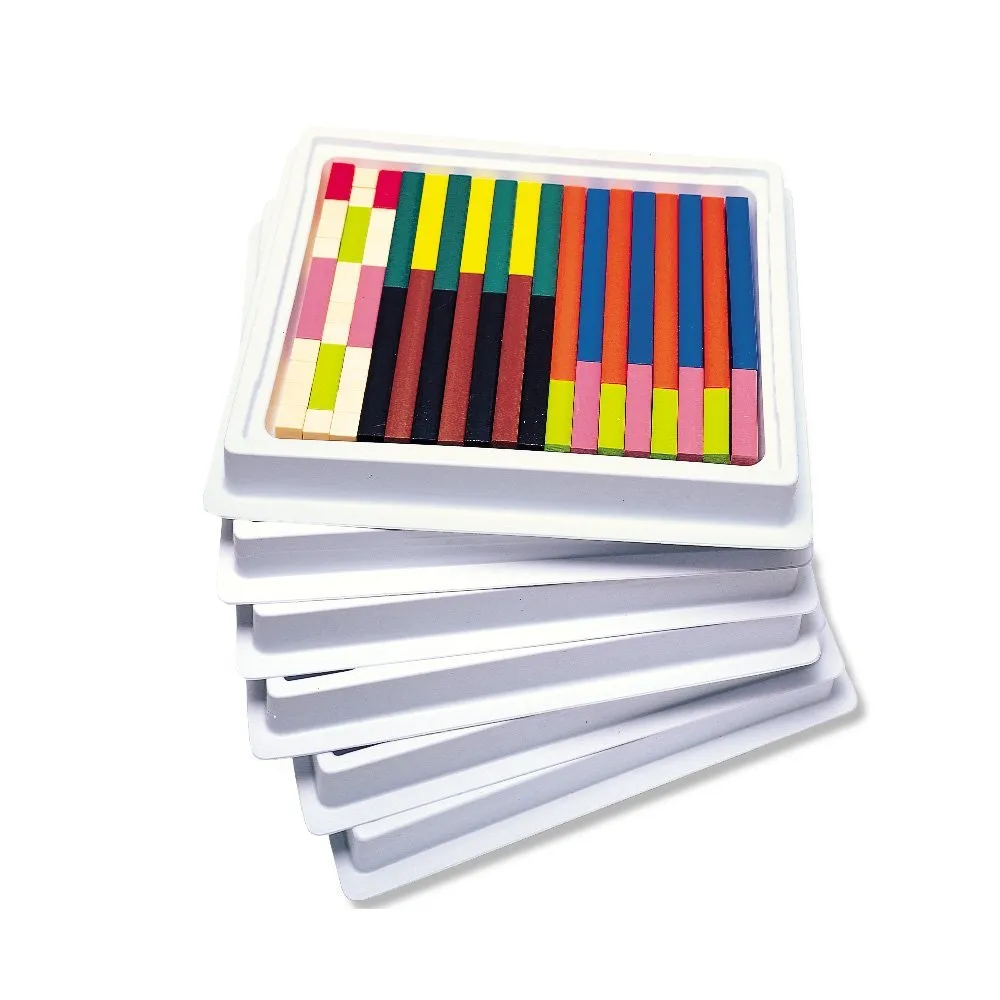 Learning Resources Puzzle Wooden Cuisenaire® Rods Classroom Set