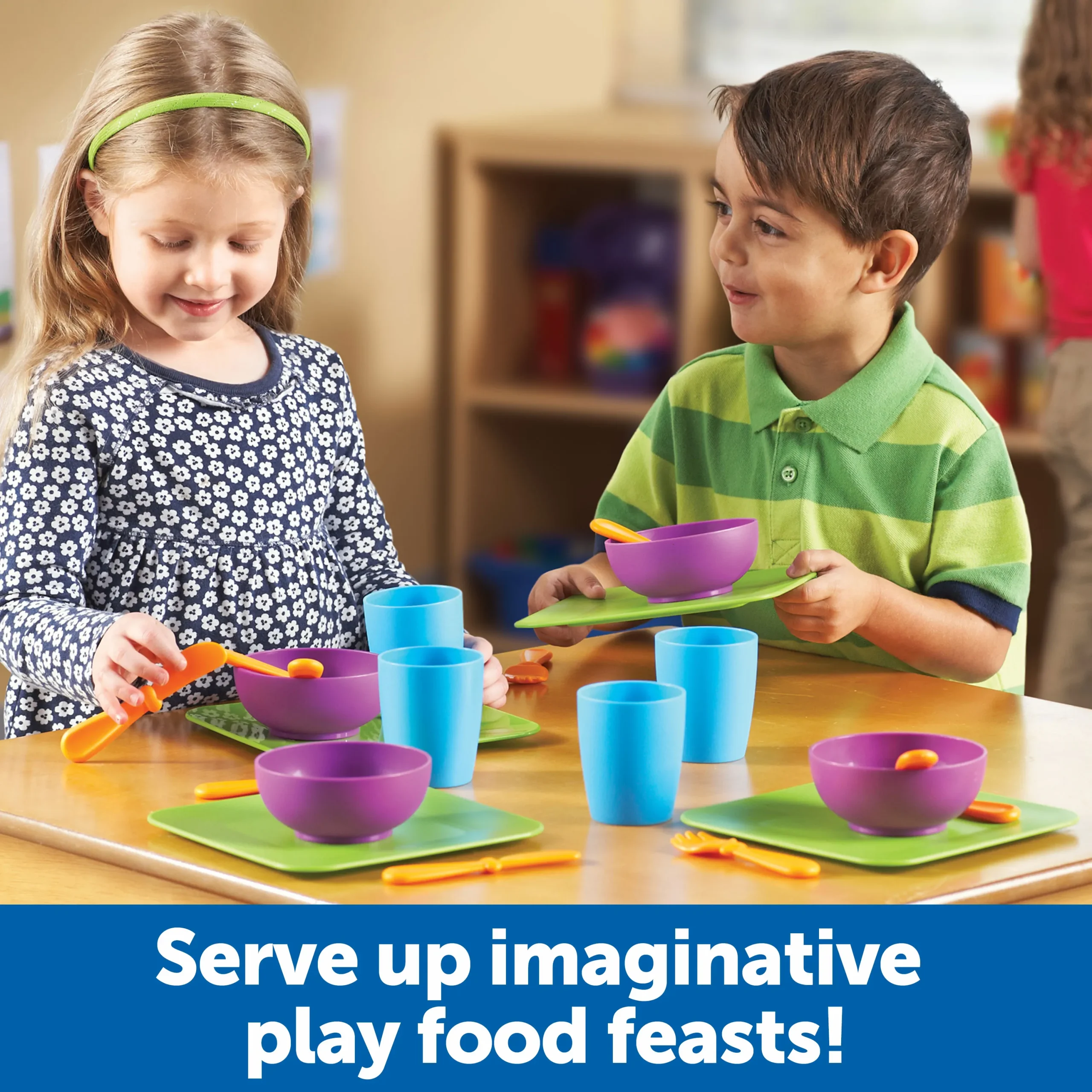 Learning Resources Puzzle New Sprouts® Serve It! - Image 3