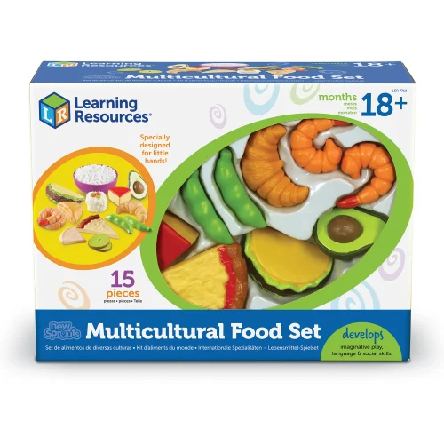 Alternative view of Learning Resources Puzzle New Sprouts® Multicultural Food Set