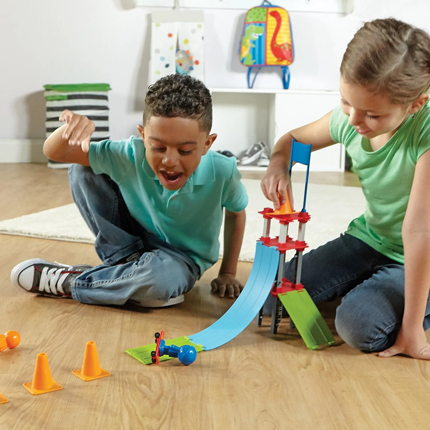 Learning Resources Puzzle Skate Park Engineering & Design Building Set - Image 5