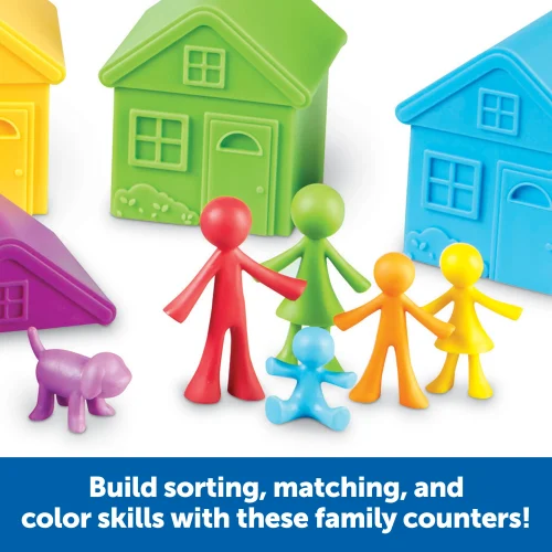 Alternative view of Learning Resources Puzzle All About Me Sorting Neighborhood Set