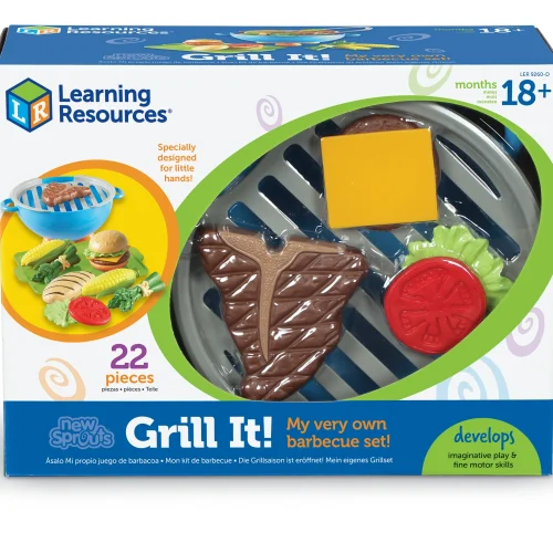 Alternative view of Learning Resources Puzzle New Sprouts® Grill It!