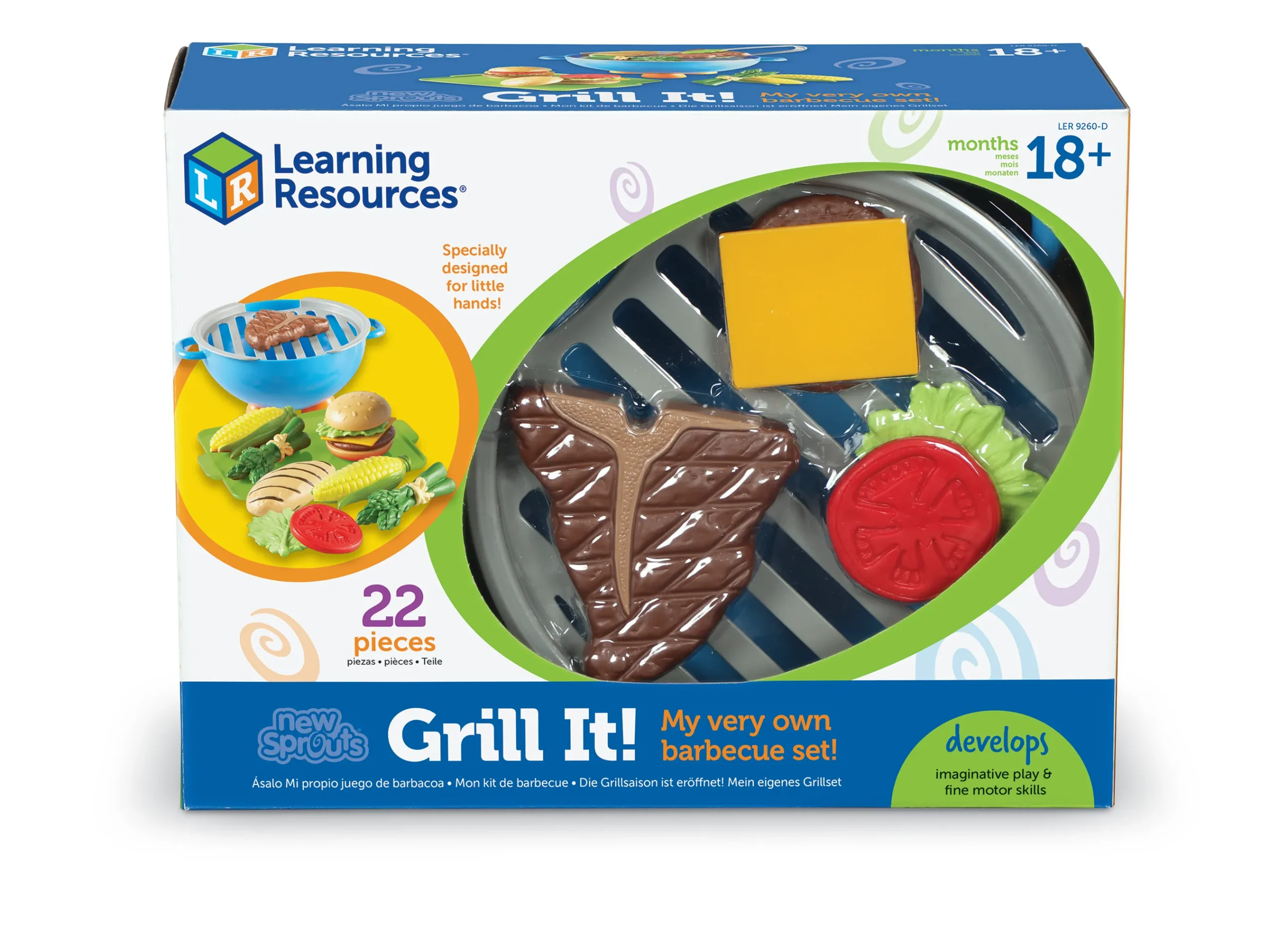 Learning Resources Puzzle New Sprouts® Grill It! - Image 2