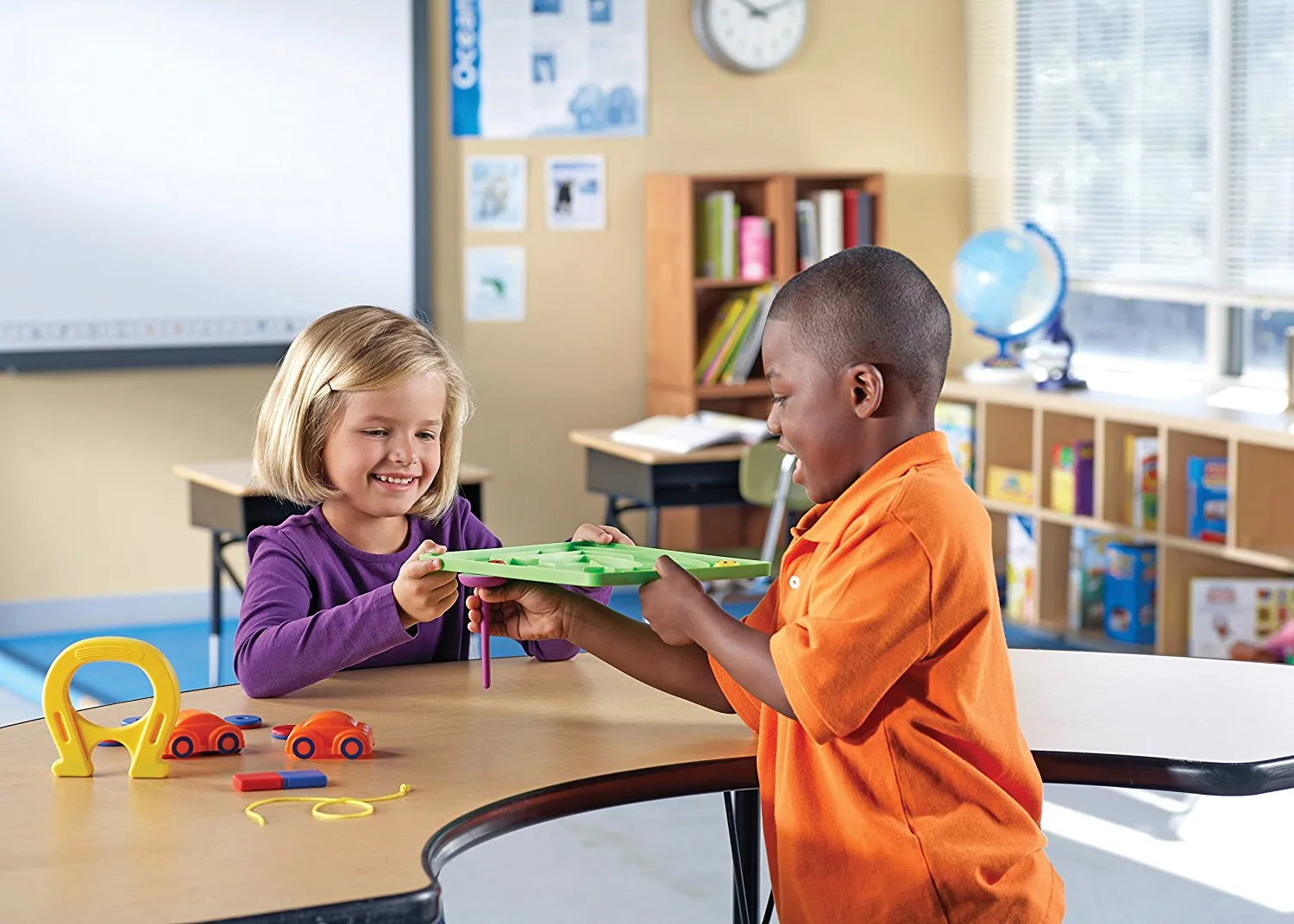 Learning Resources Puzzle STEM Magnets Activity Set - Image 3