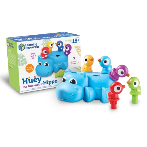 Learning Resources Puzzle Huey the Fine Motor Hippo