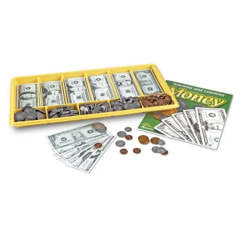 Learning Resources Puzzle Giant Classroom Money Kit