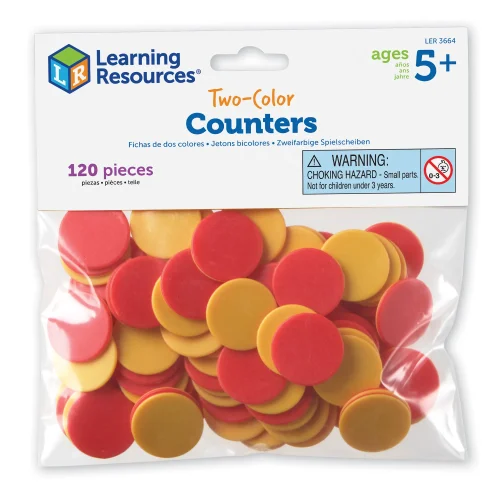 Alternative view of Learning Resources Puzzle Two-Color Counters Smart Pack, Set of 120