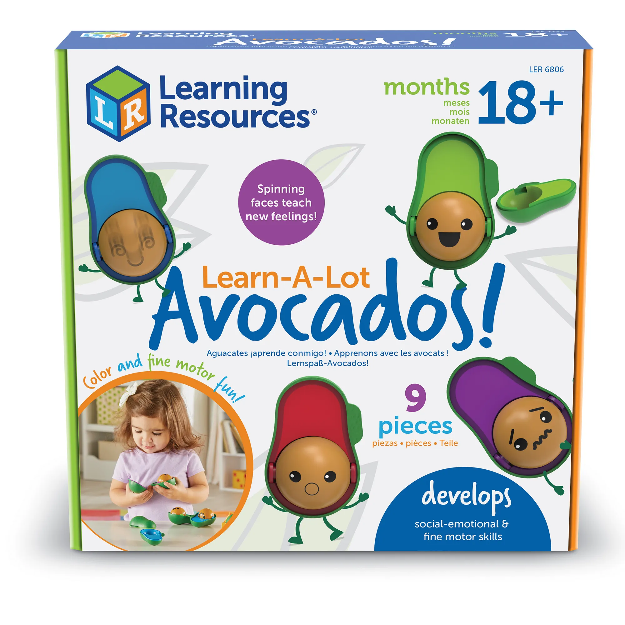 Learning Resources Puzzle Learn-A-Lot Avocados - Image 8