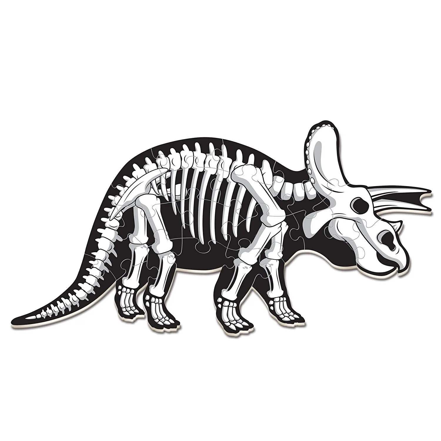 Learning Resources Puzzle Jumbo Dinosaur Floor Puzzle Triceratops - Image 3
