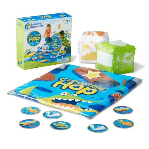 Learning Resources Puzzle Crocodile Hop™ Floor Game