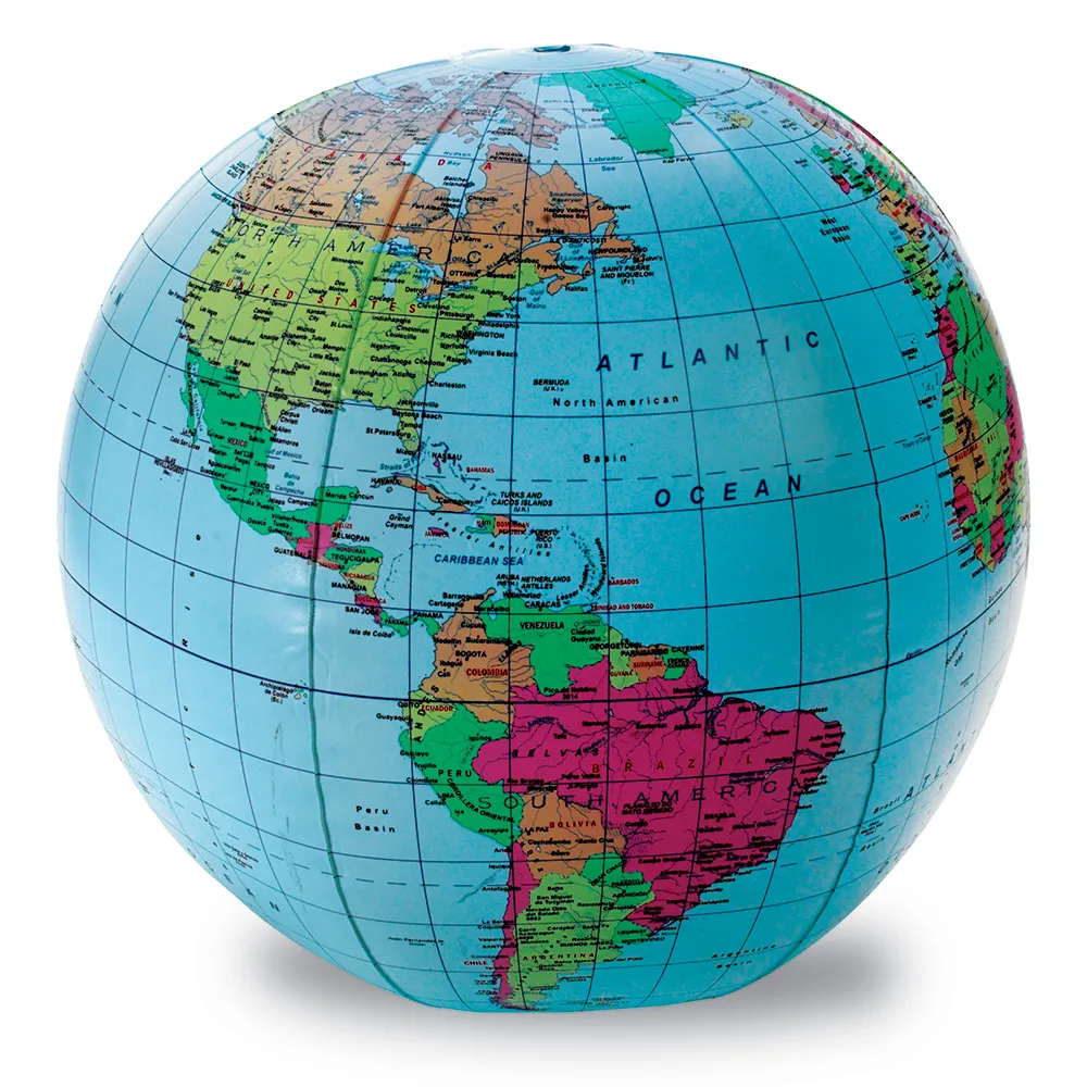 Learning Resources Puzzle Inflatable World Globe - Image 3
