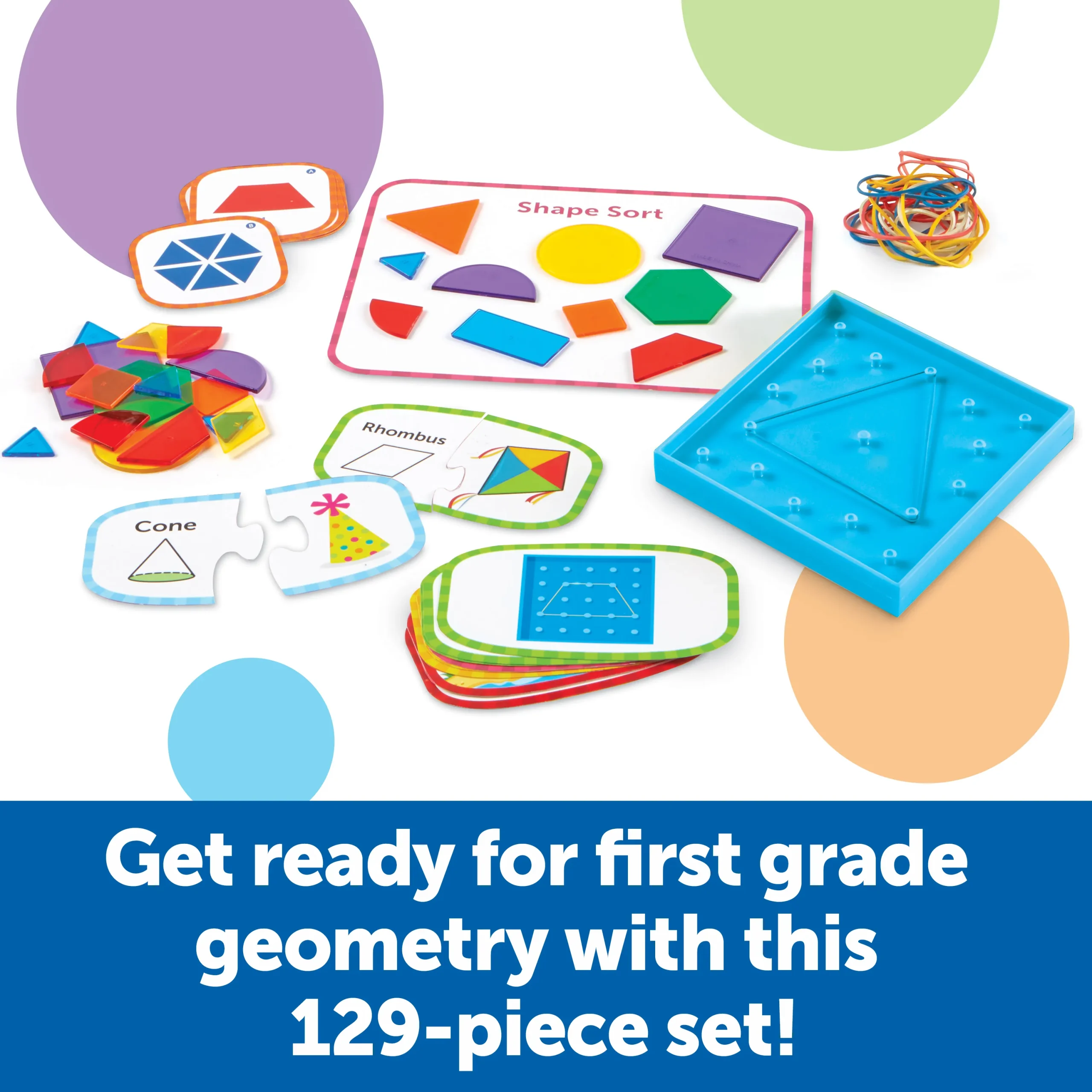 Skill Builders! First Grade Geometry Activity Set - Image 3