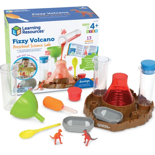 Learning Resources Puzzle Fizzy Volcano Preschool Science Lab